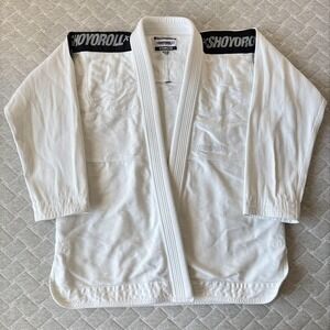 Shoyoroll Competition Standard BJJ Jiu Jitsu Gi Jacket Mens A2 White Kimono Top